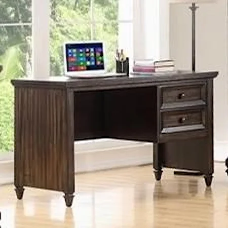 Traditional Youth Bedroom 2 Drawer Desk